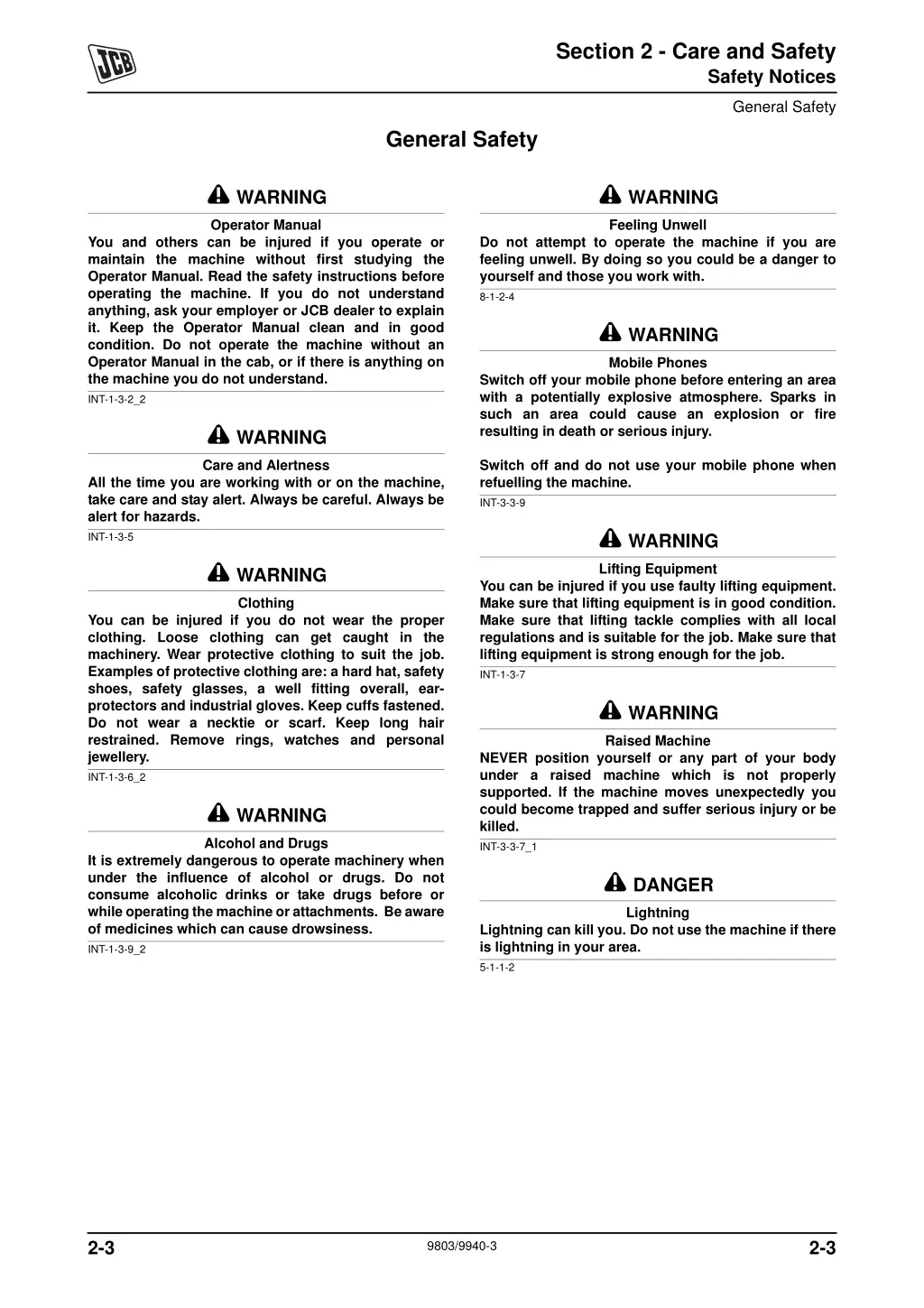 section 2 care and safety 4