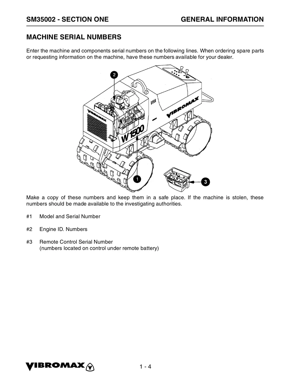 sm35002 section one 2