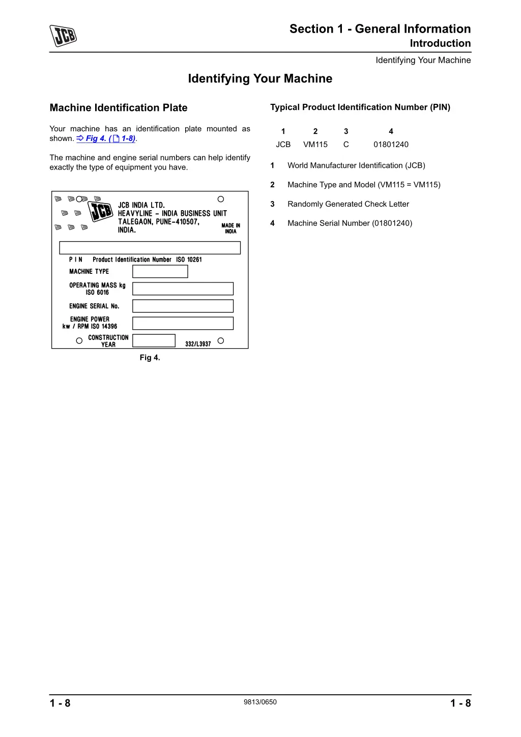 section 1 general information 8