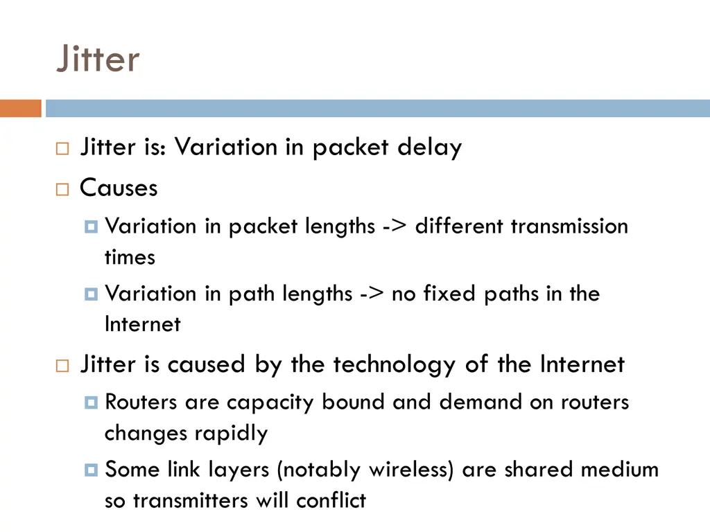 difference jitter and latency