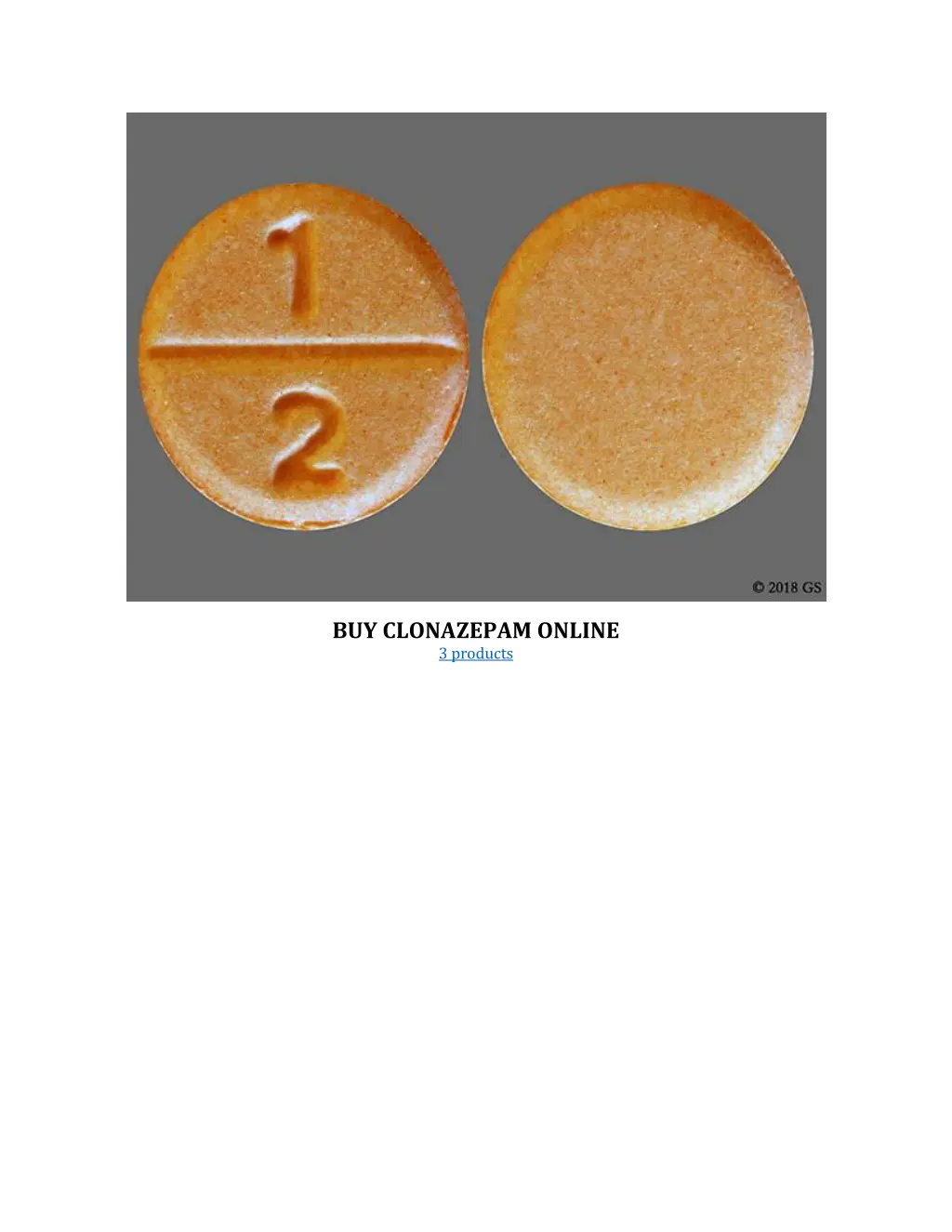 buy clonazepam online 3 products