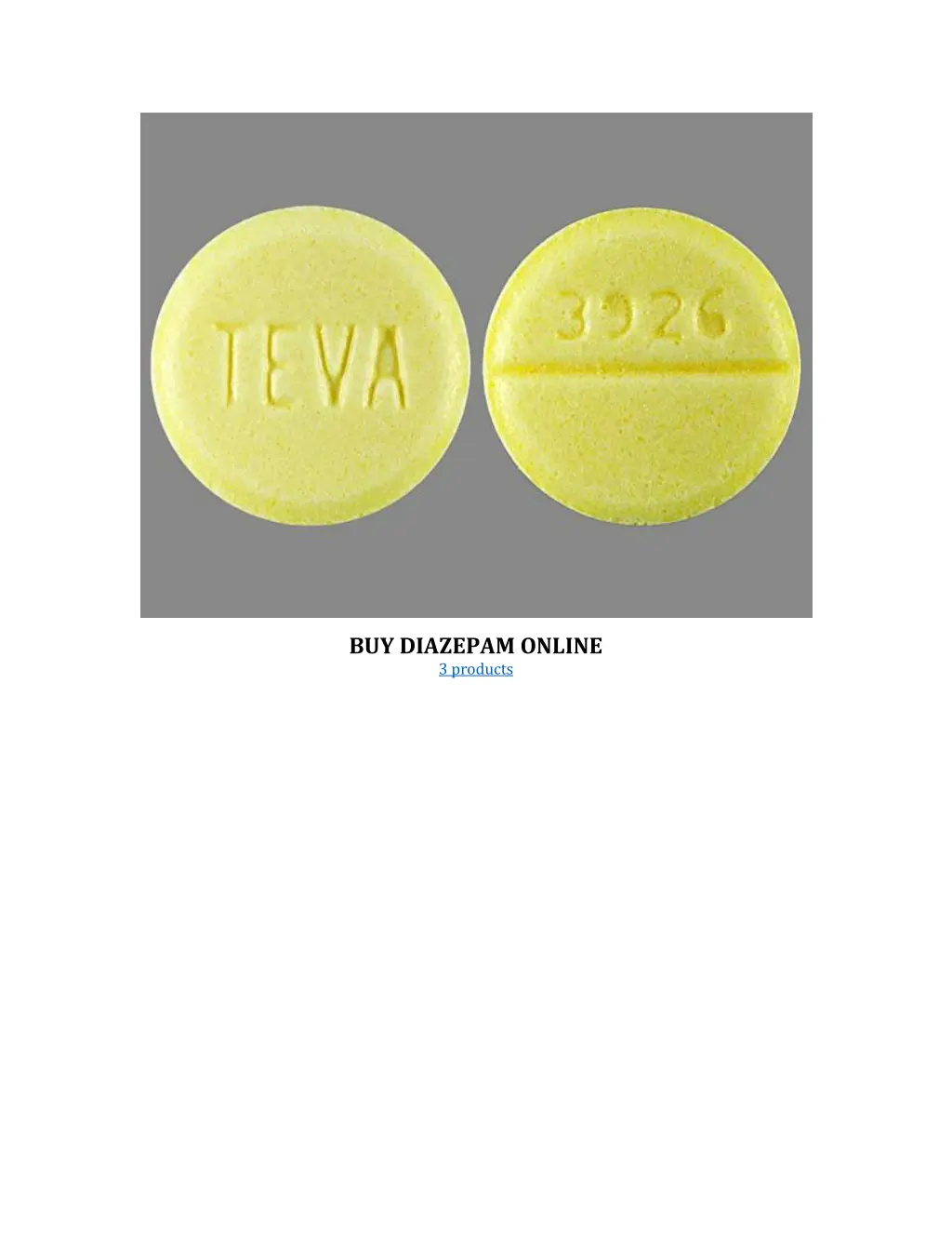 buy diazepam online 3 products