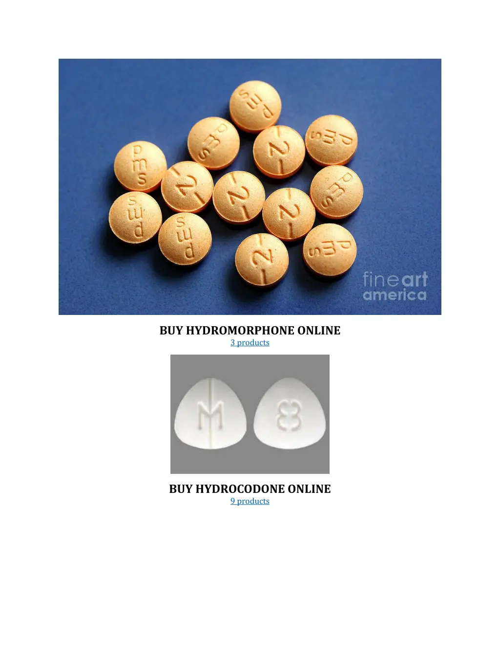 buy hydromorphone online 3 products