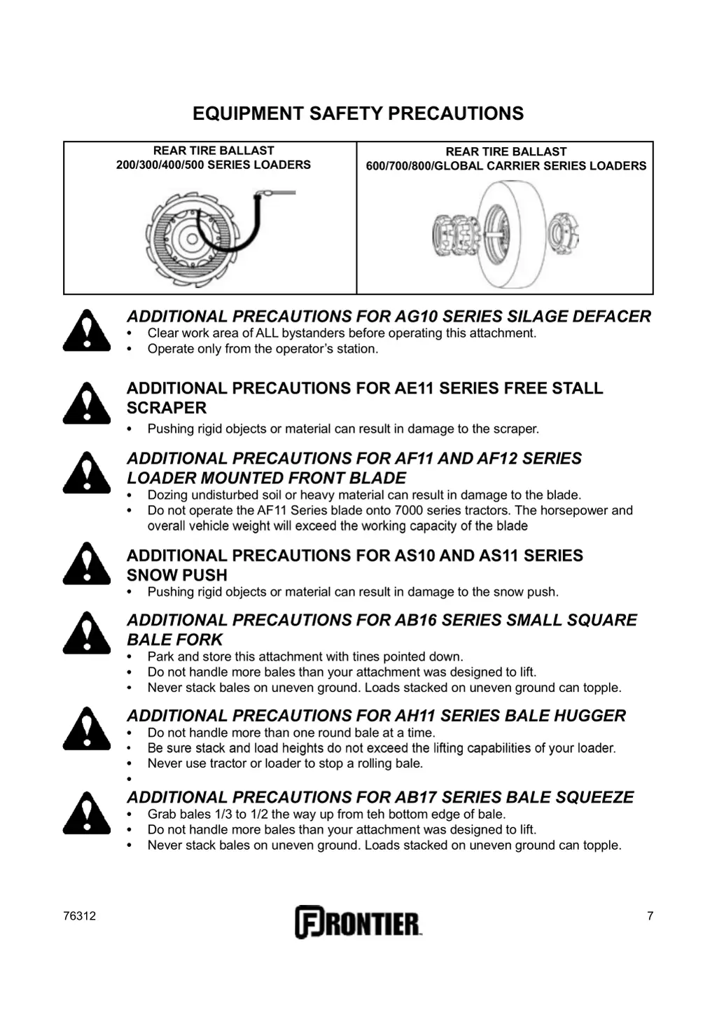 equipment safety precautions 1