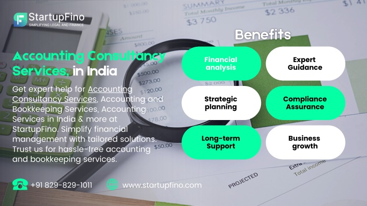 accounting consultancy services in india