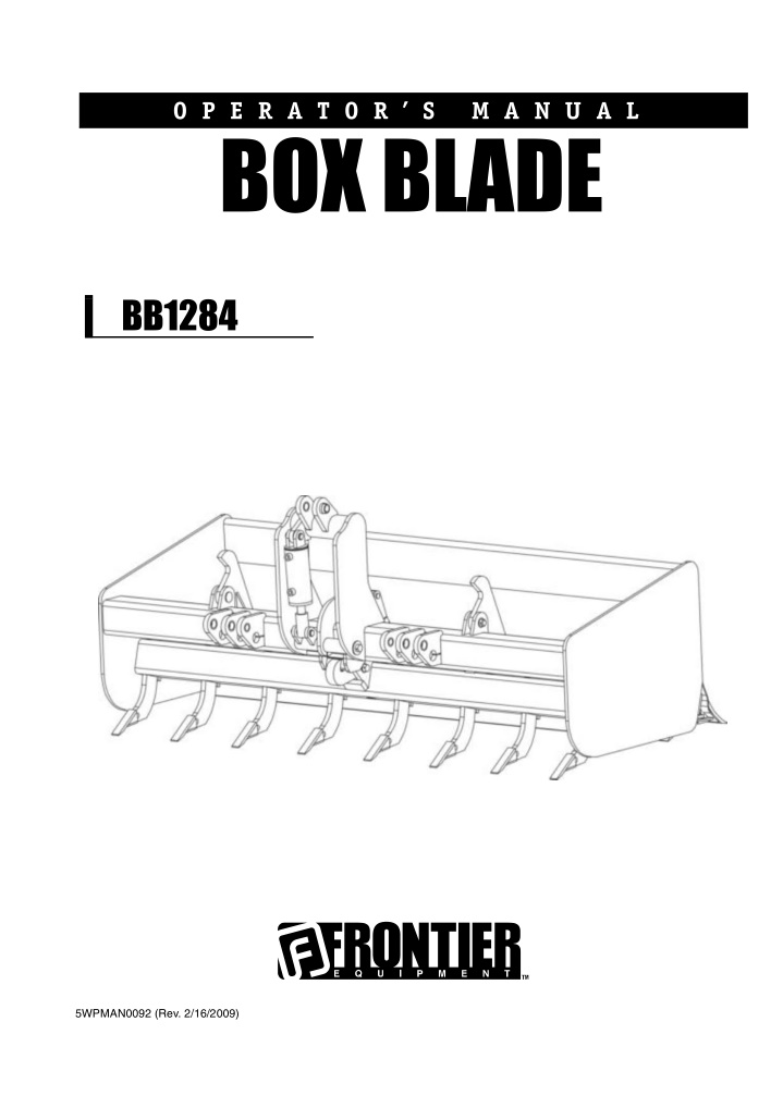 box blade