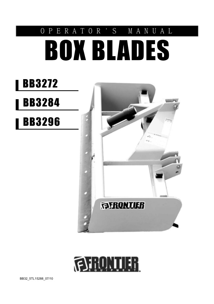 box blades