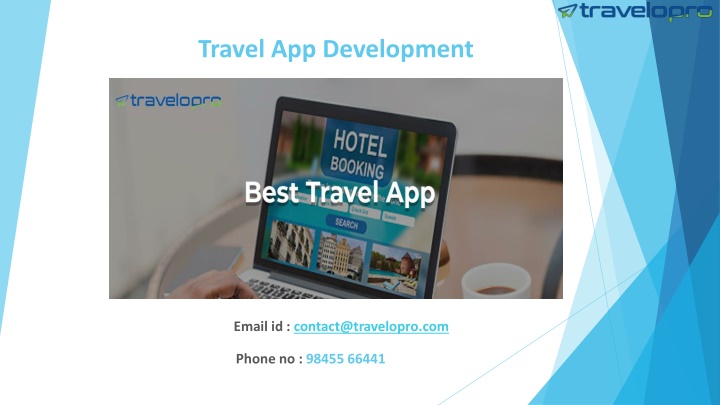 travel app development