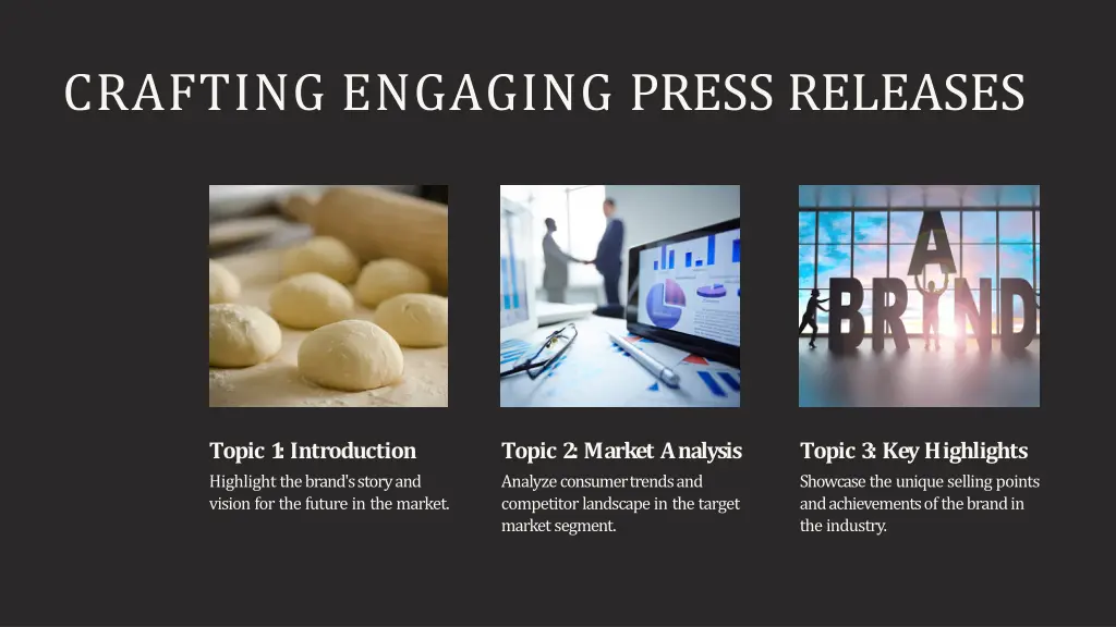 crafting engaging press releases