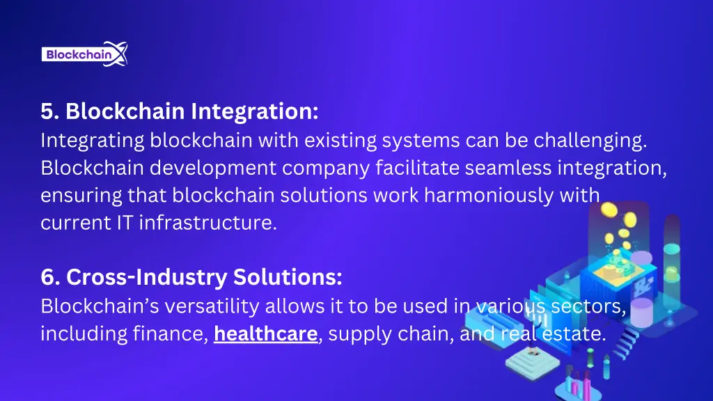 5 blockchain integration integrating blockchain