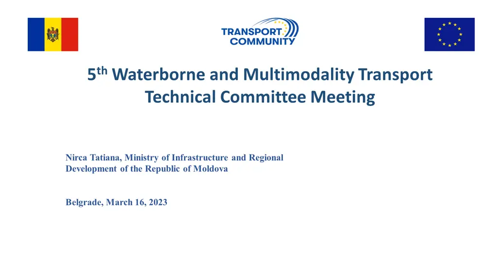 5 th waterborne and multimodality transport