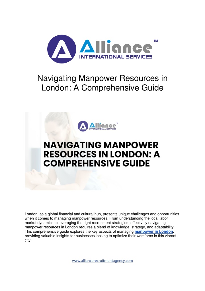 navigating manpower resources in london