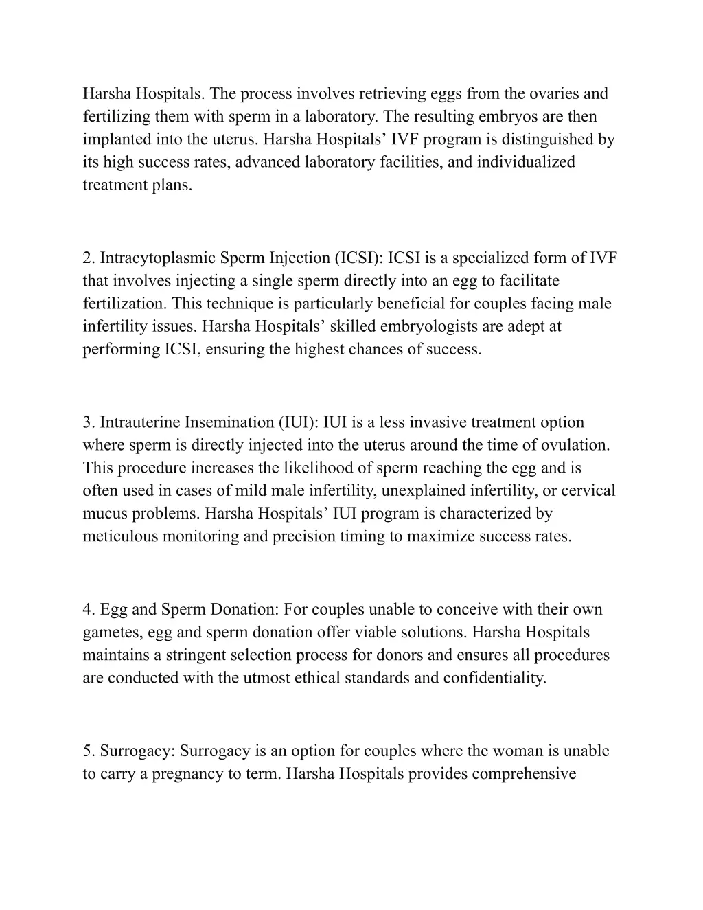 harsha hospitals the process involves retrieving