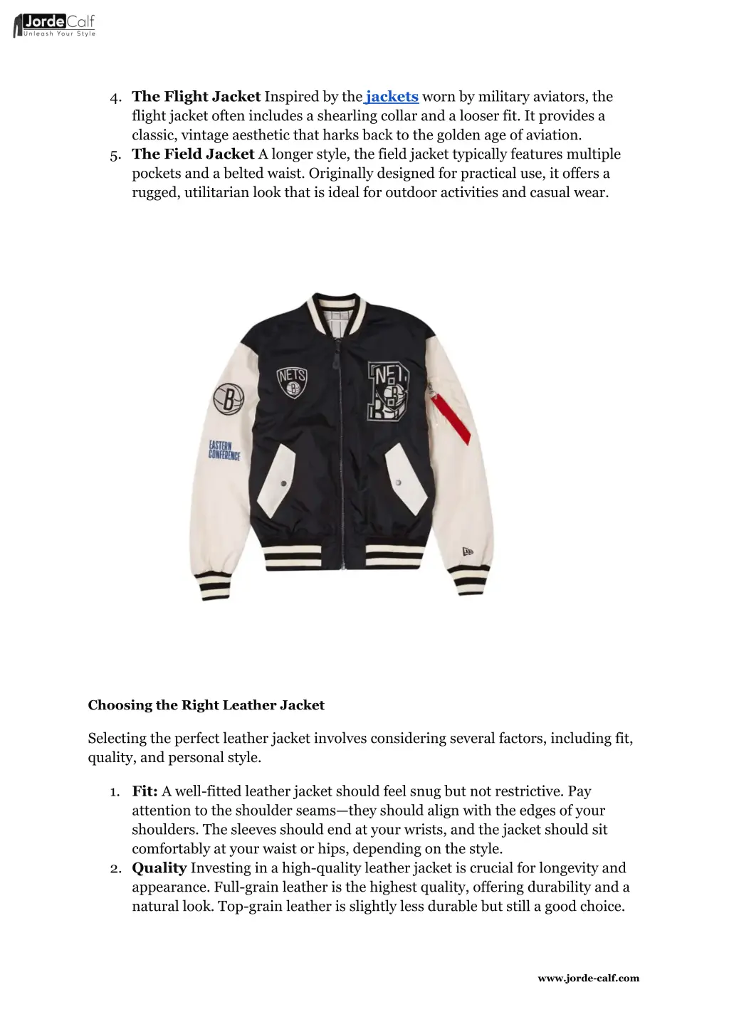 4 the flight jacket inspired by the jackets worn