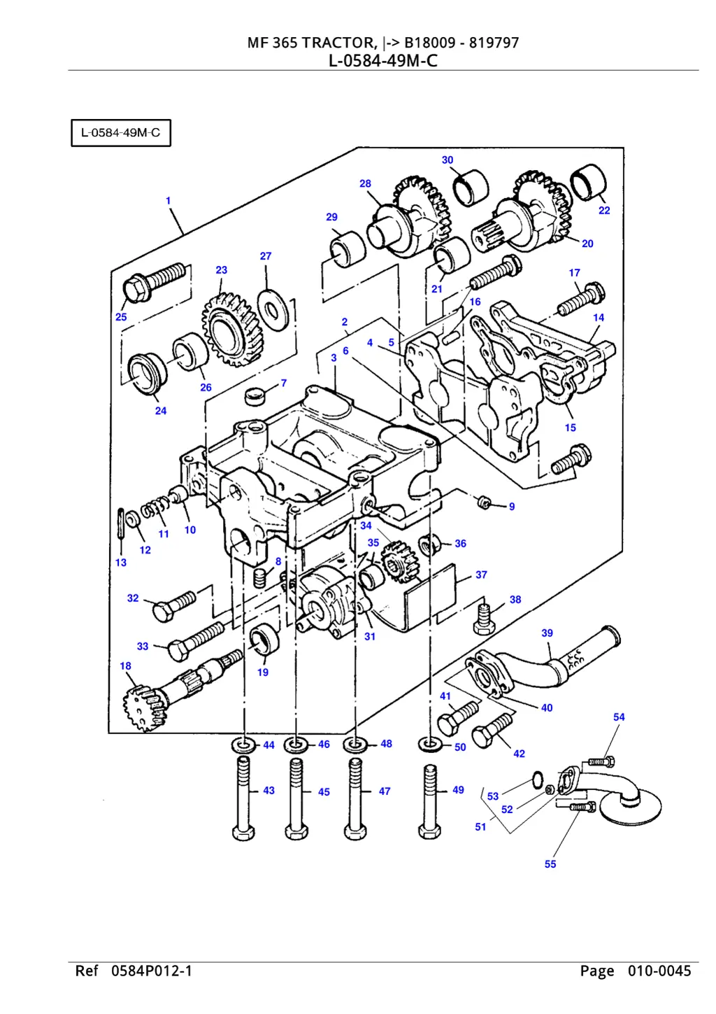 mf 365 tractor b18009 819797 mf 365 tractor 5