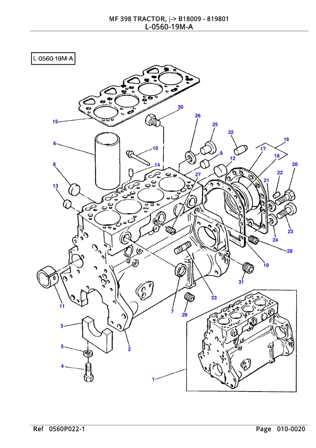 mf 398 tractor b18009 819801 mf 398 tractor 3