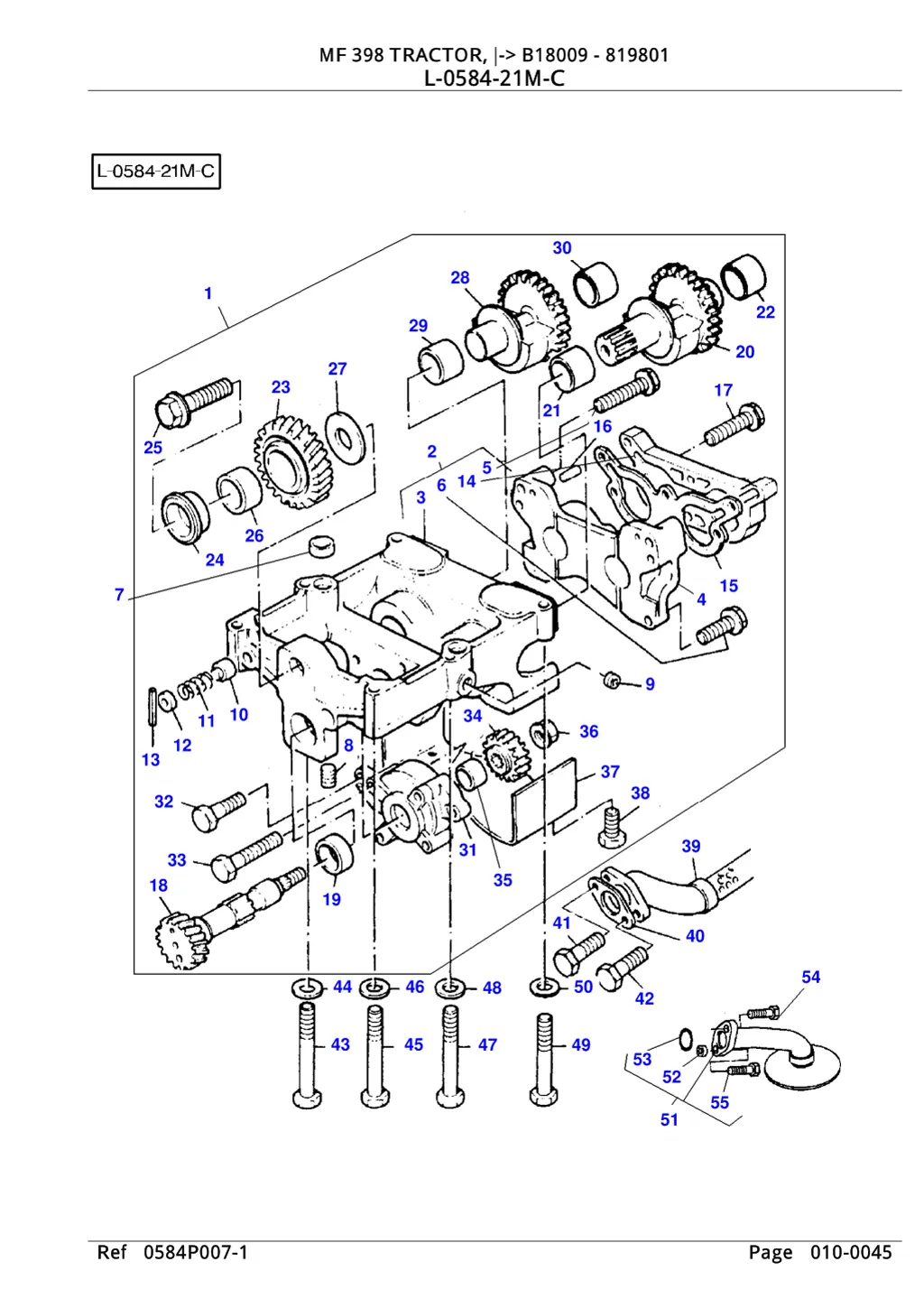 mf 398 tractor b18009 819801 mf 398 tractor 8