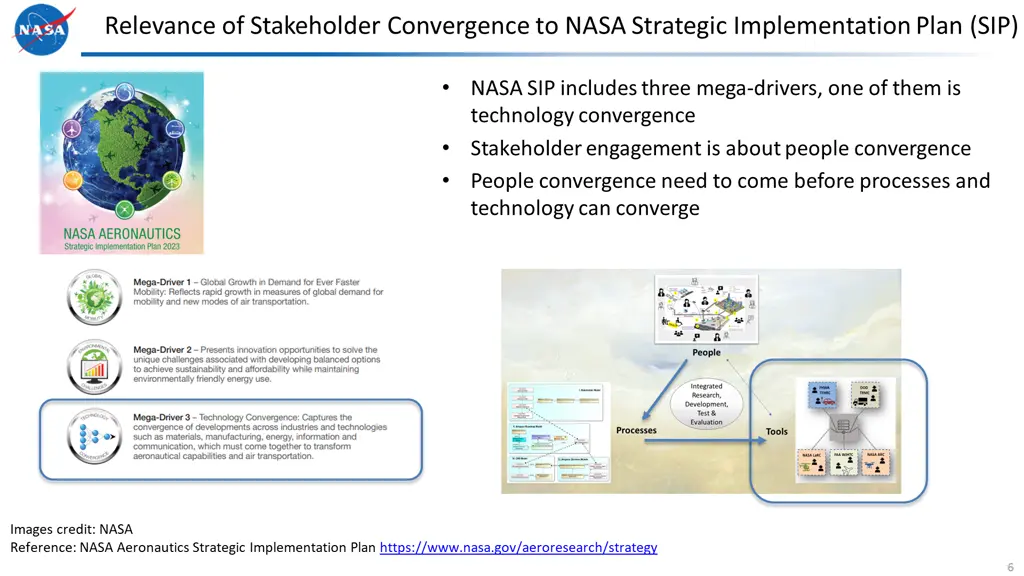 relevance of stakeholder convergence to nasa