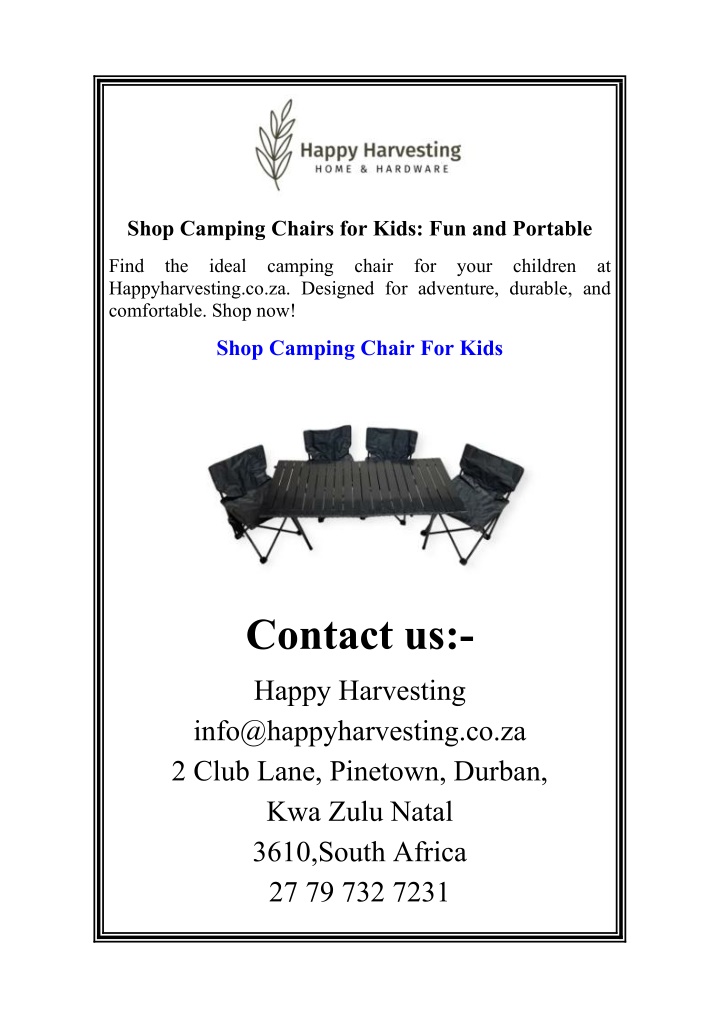 shop camping chairs for kids fun and portable