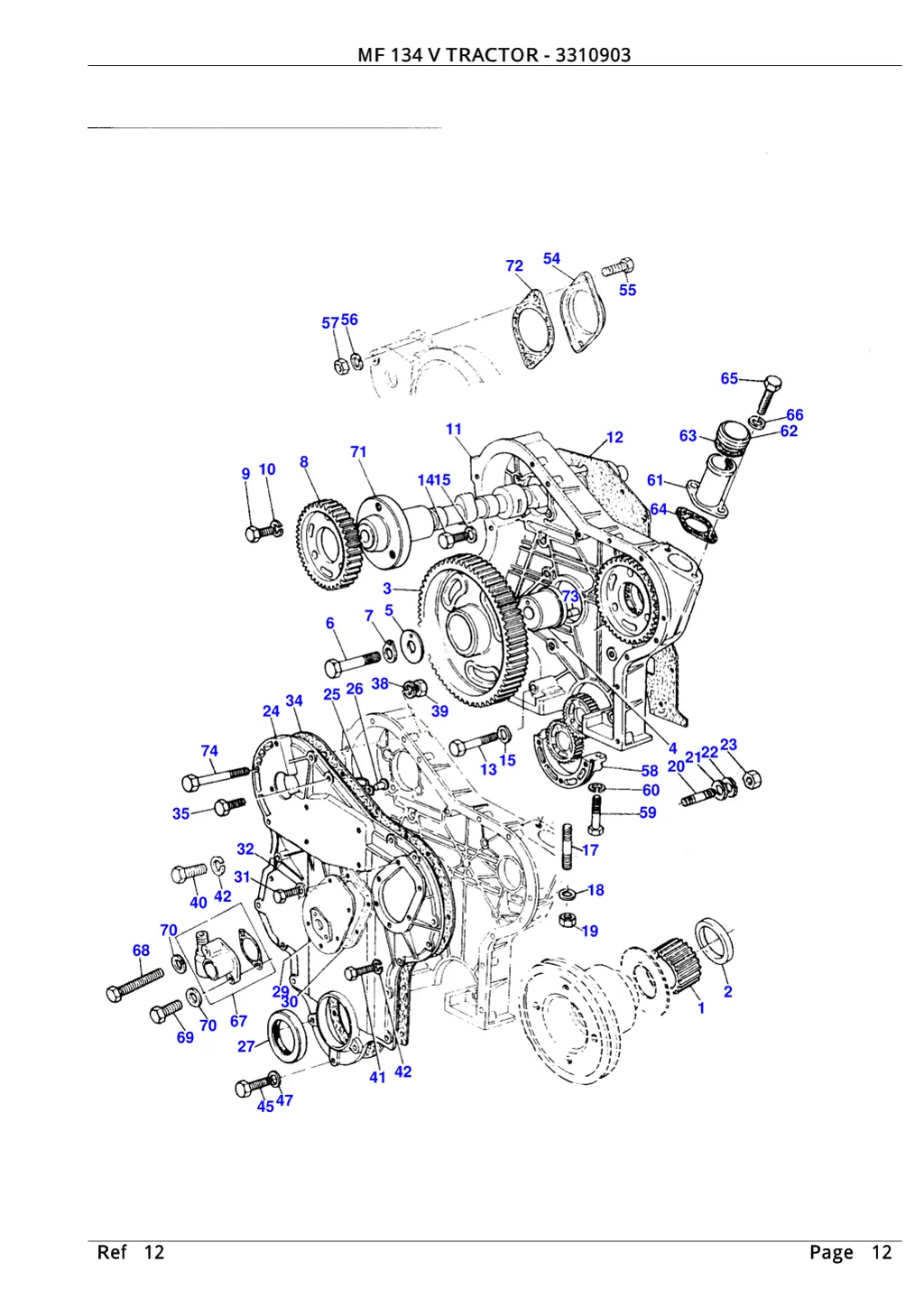 mf 134 v tractor 3310903 mf 134 v tractor 3310903 4