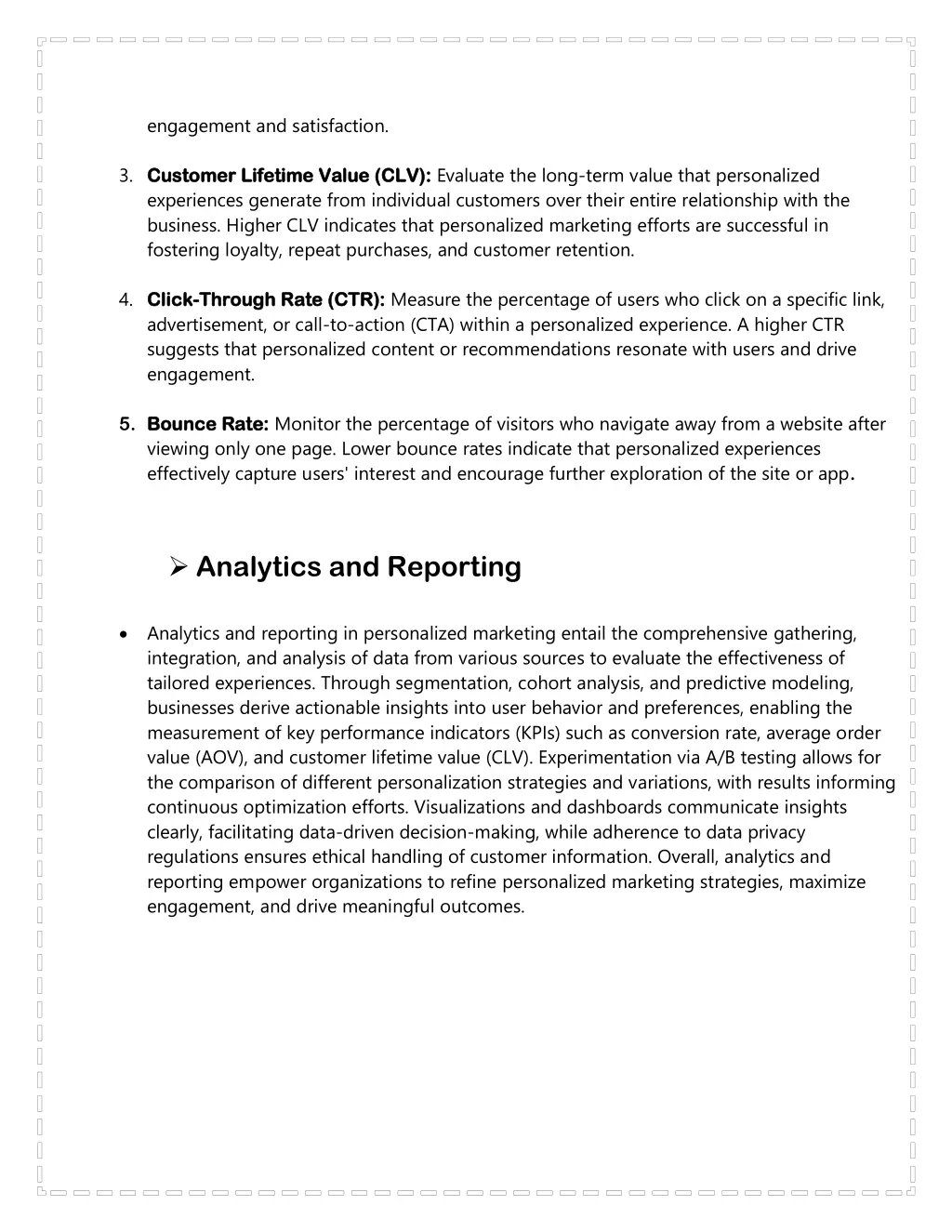 engagement and satisfaction 3 customer lifetime