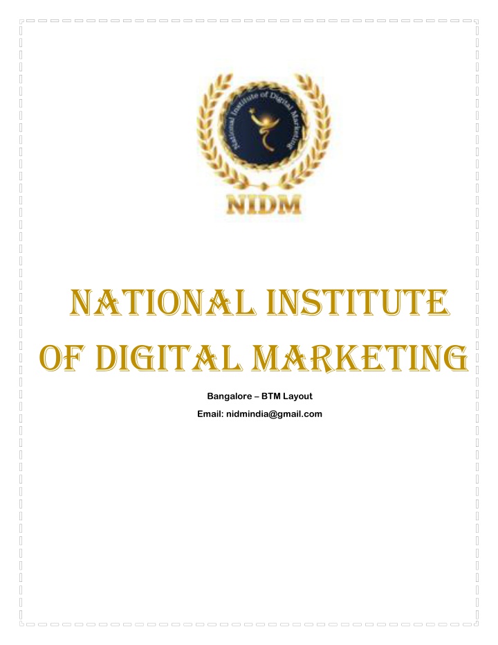 national institute of digital marketing email