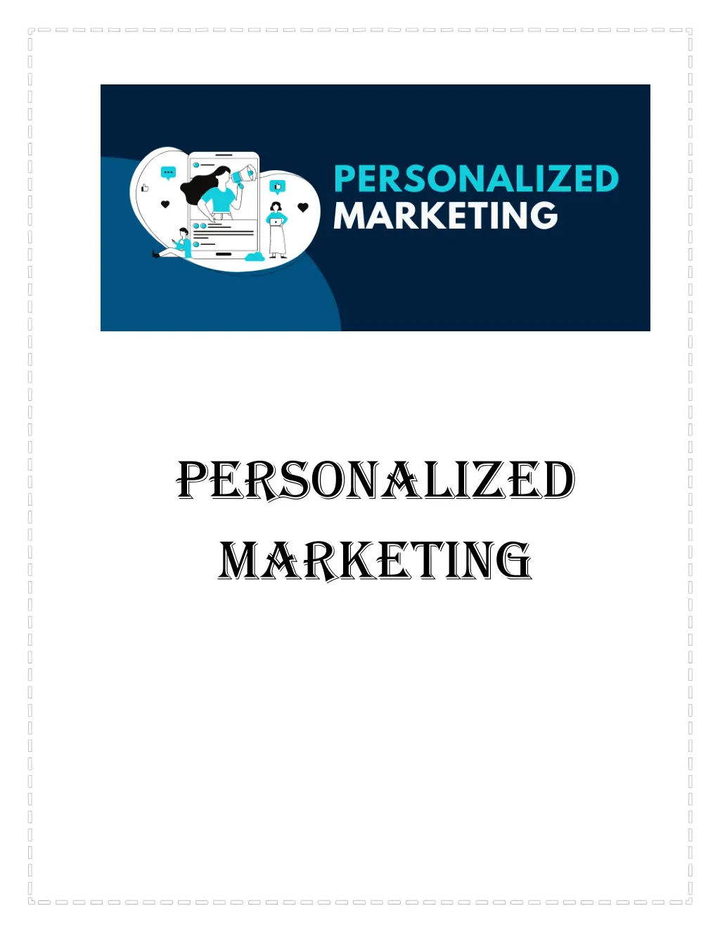 personalized marketing