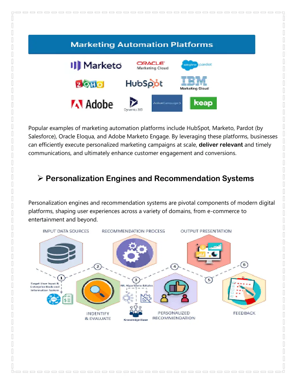 popular examples of marketing automation