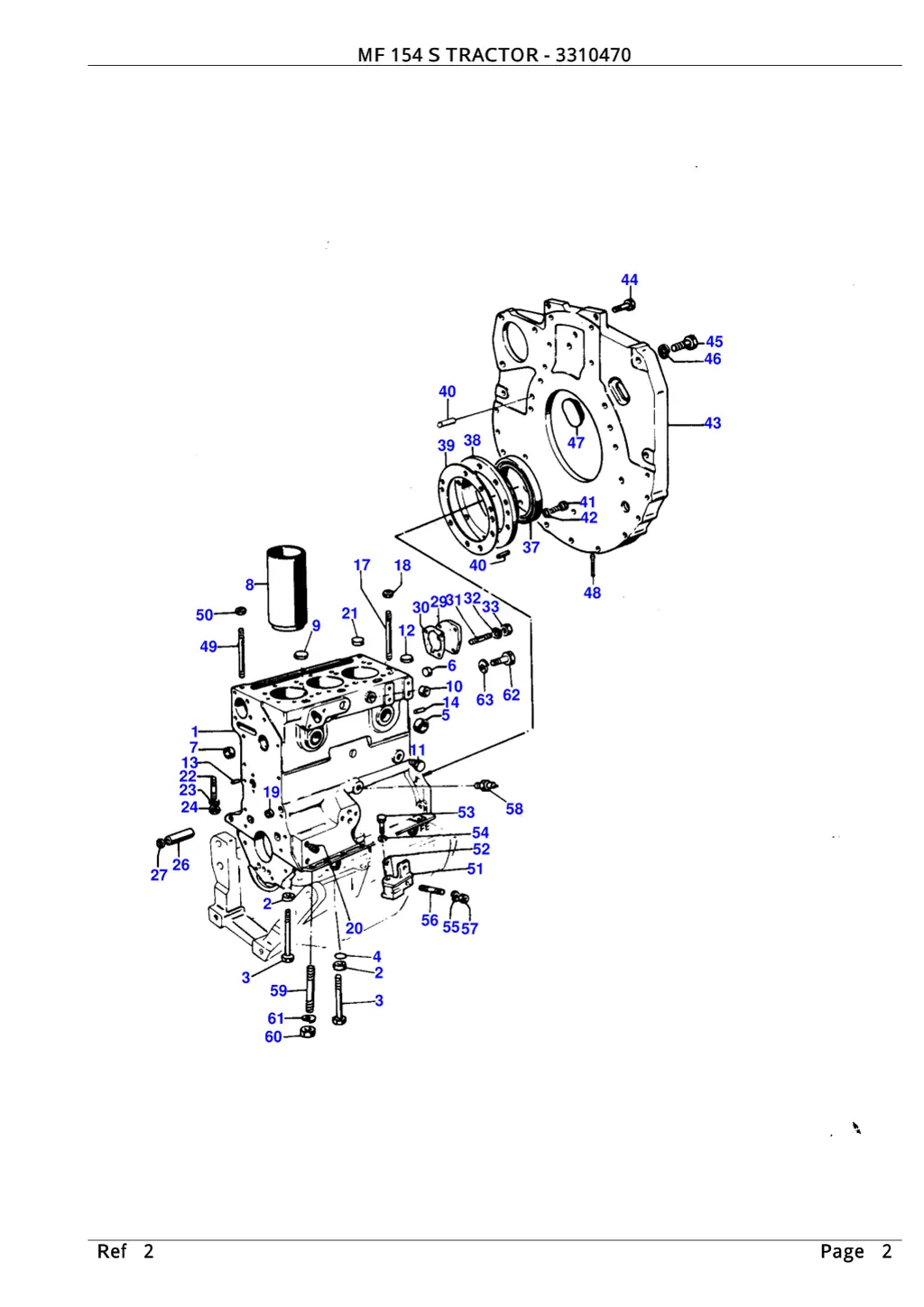 mf 154 s tractor 3310470 mf 154 s tractor 3310470