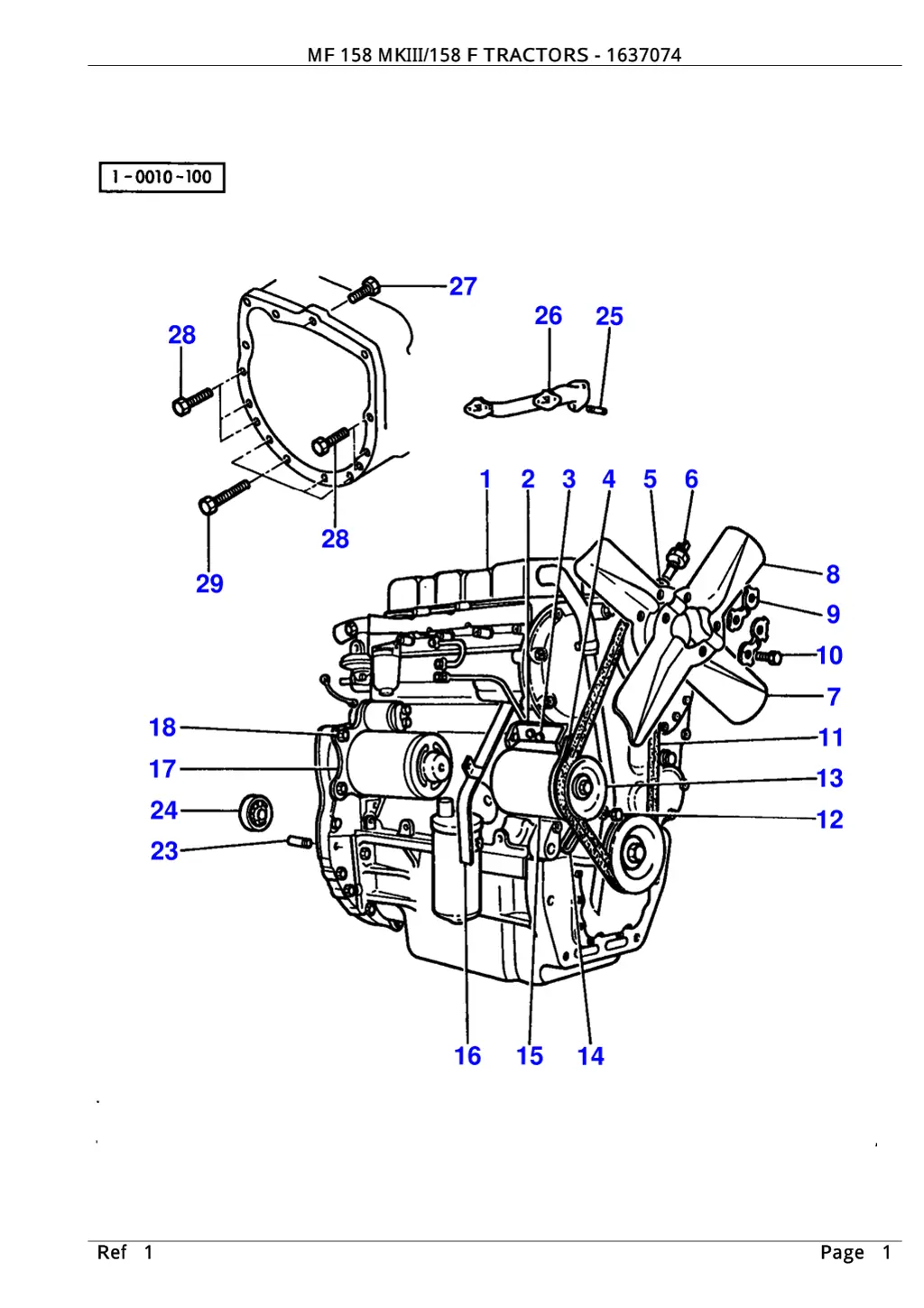 mf 158 mkiii 158 f tractors 1637074 mf 158 mkiii