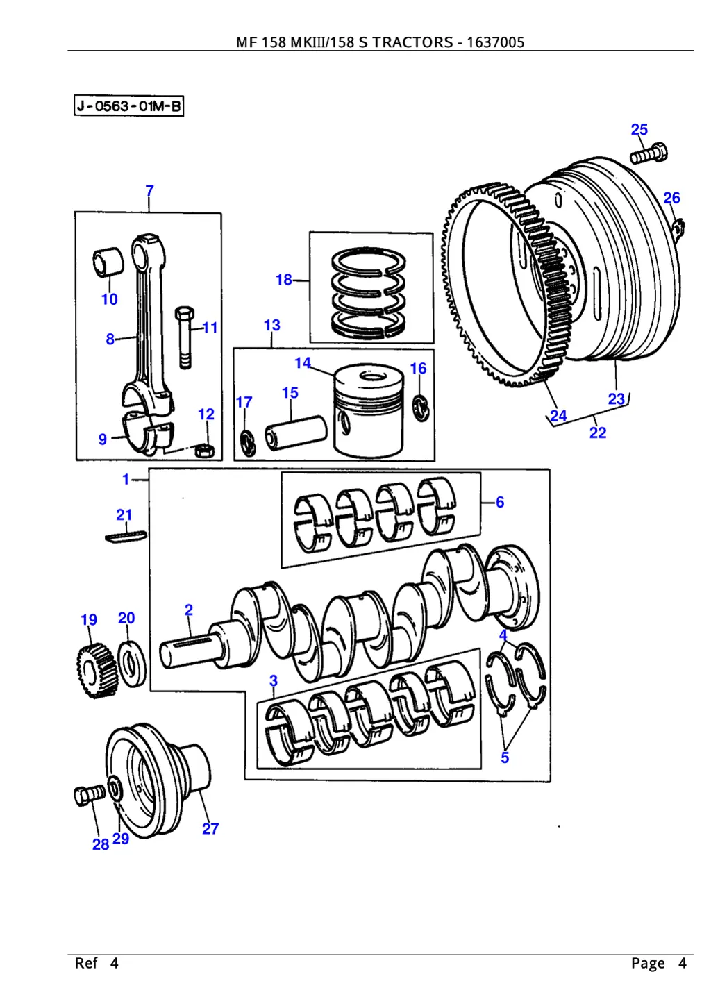 mf 158 mkiii 158 s tractors 1637005 mf 158 mkiii 3