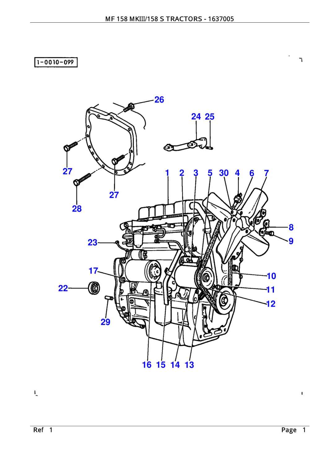 mf 158 mkiii 158 s tractors 1637005 mf 158 mkiii