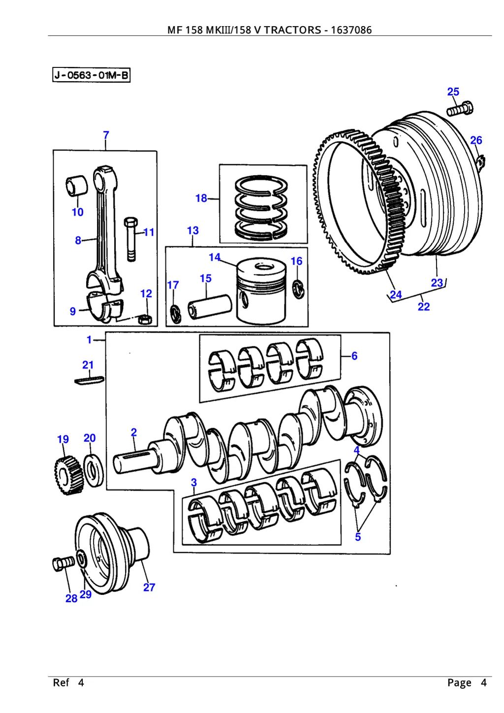 mf 158 mkiii 158 v tractors 1637086 mf 158 mkiii 3