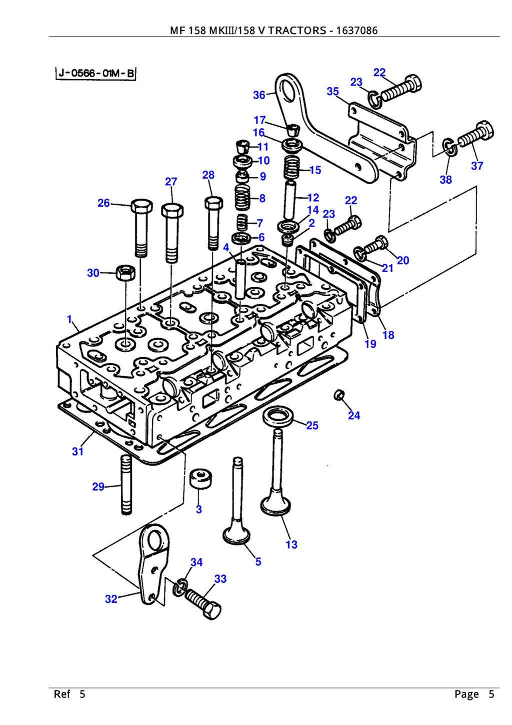 mf 158 mkiii 158 v tractors 1637086 mf 158 mkiii 4