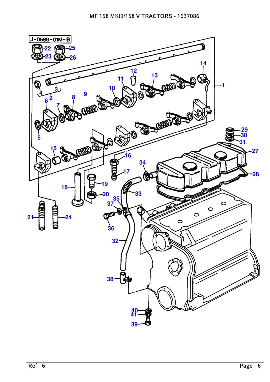 mf 158 mkiii 158 v tractors 1637086 mf 158 mkiii 5