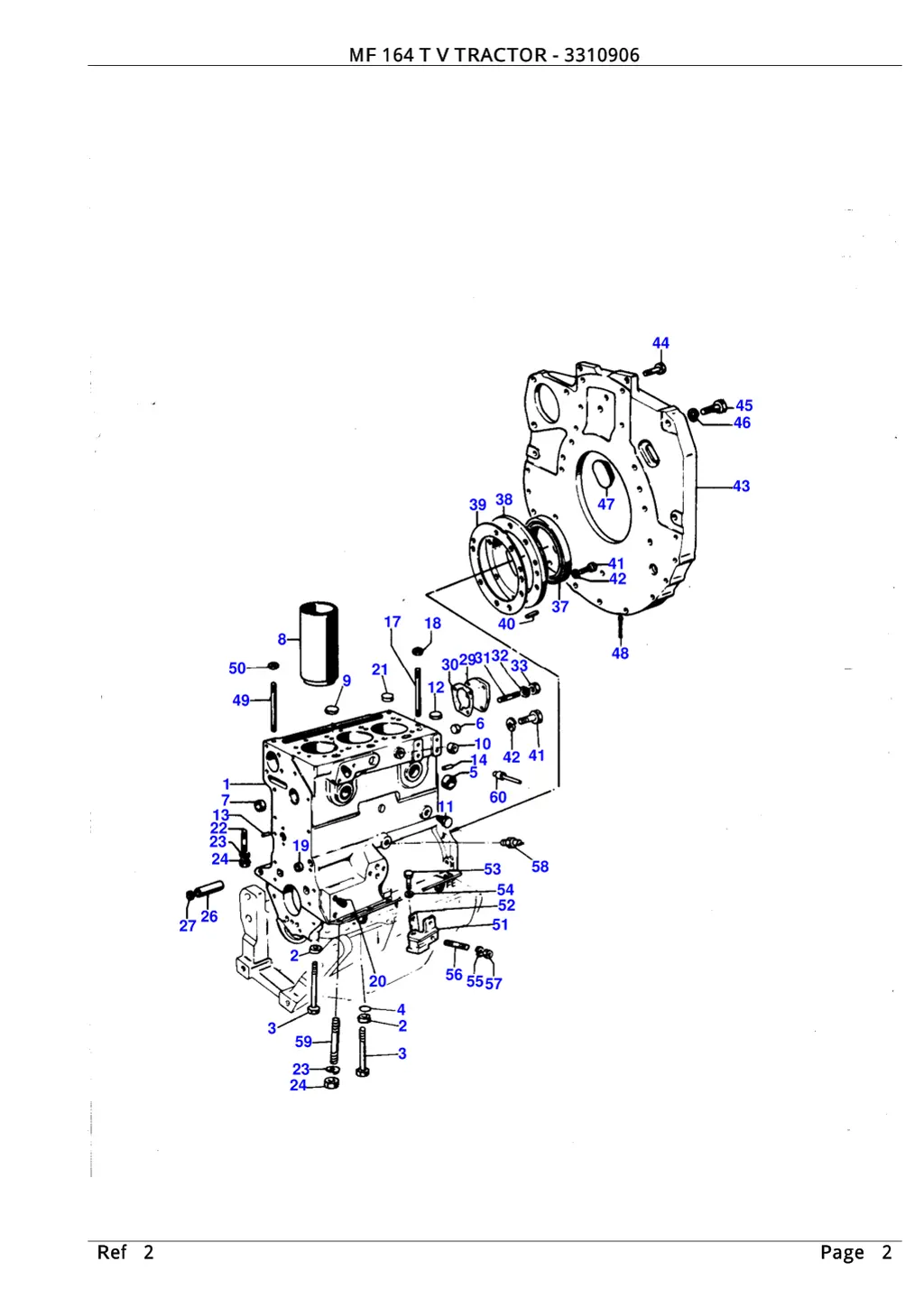 mf 164 t v tractor 3310906 mf 164 t v tractor