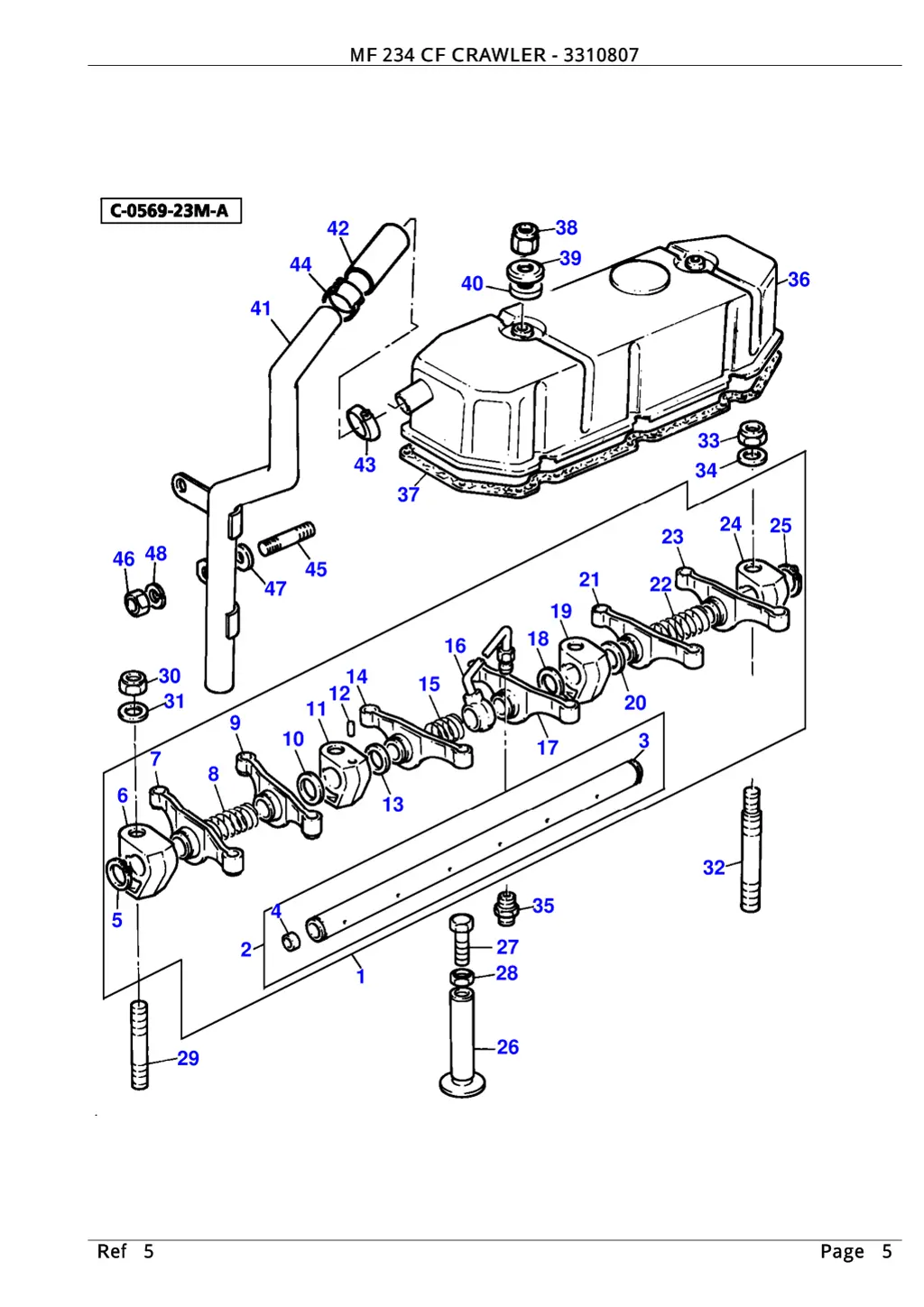 mf 234 cf crawler 3310807 mf 234 cf crawler 4