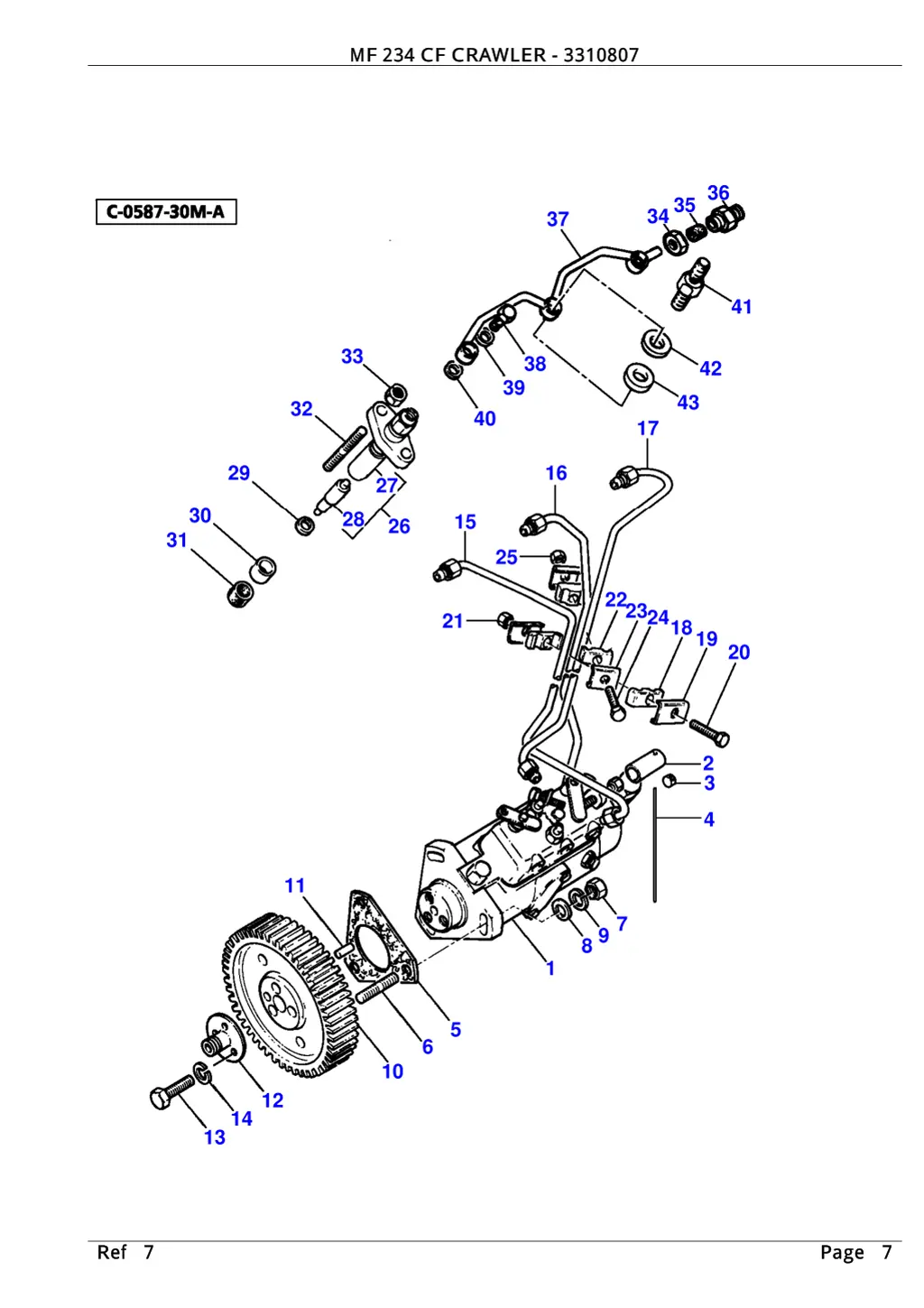 mf 234 cf crawler 3310807 mf 234 cf crawler 6