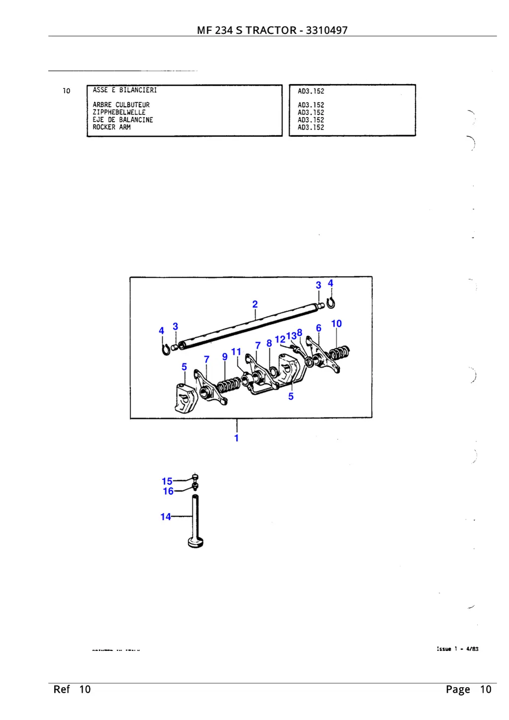 mf 234 s tractor 3310497 mf 234 s tractor 3310497 3