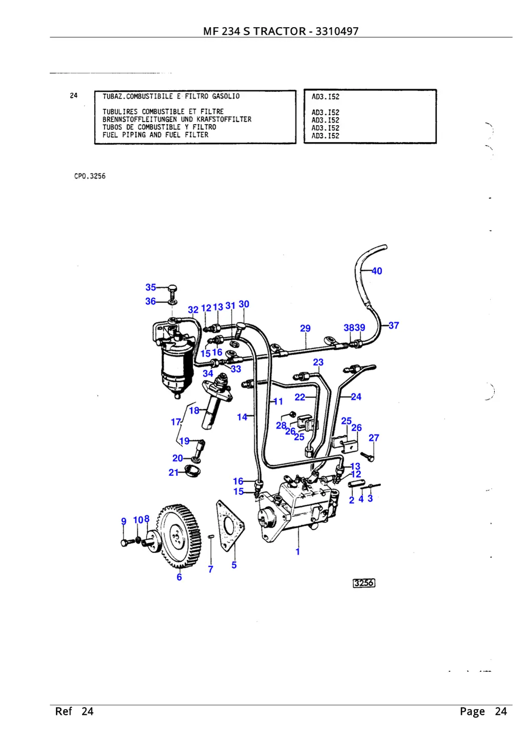 mf 234 s tractor 3310497 mf 234 s tractor 3310497 7