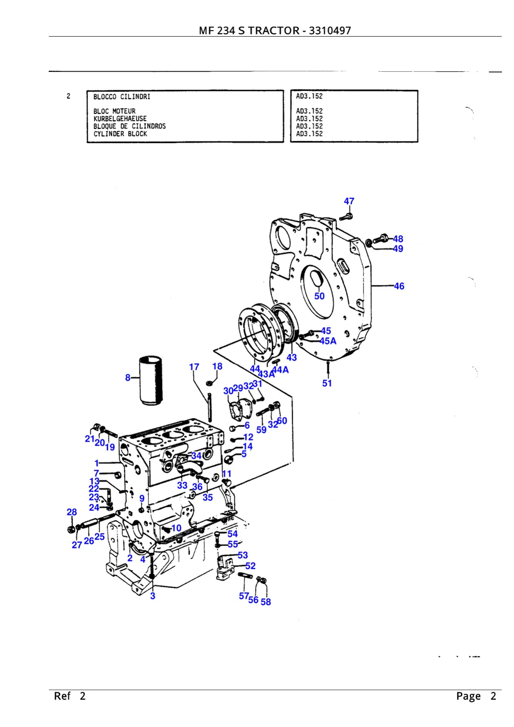 mf 234 s tractor 3310497 mf 234 s tractor 3310497