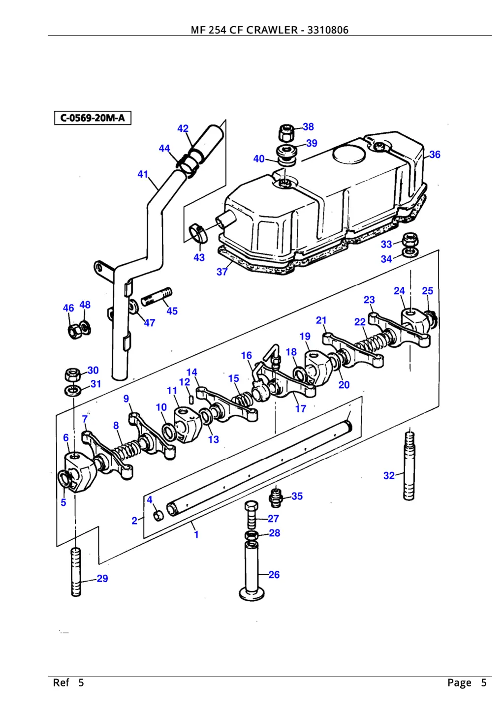 mf 254 cf crawler 3310806 mf 254 cf crawler 4