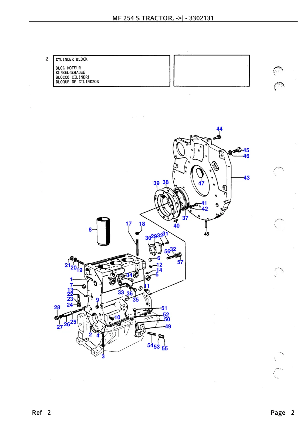 mf 254 s tractor 3302131 mf 254 s tractor 3302131