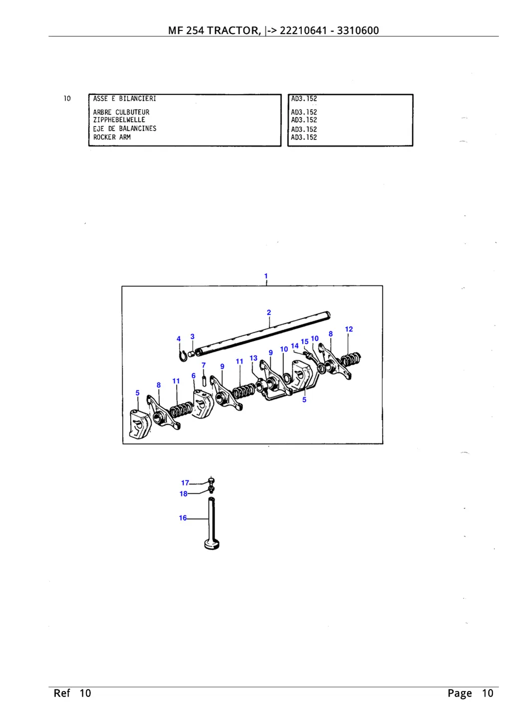 mf 254 tractor 22210641 3310600 mf 254 tractor 3