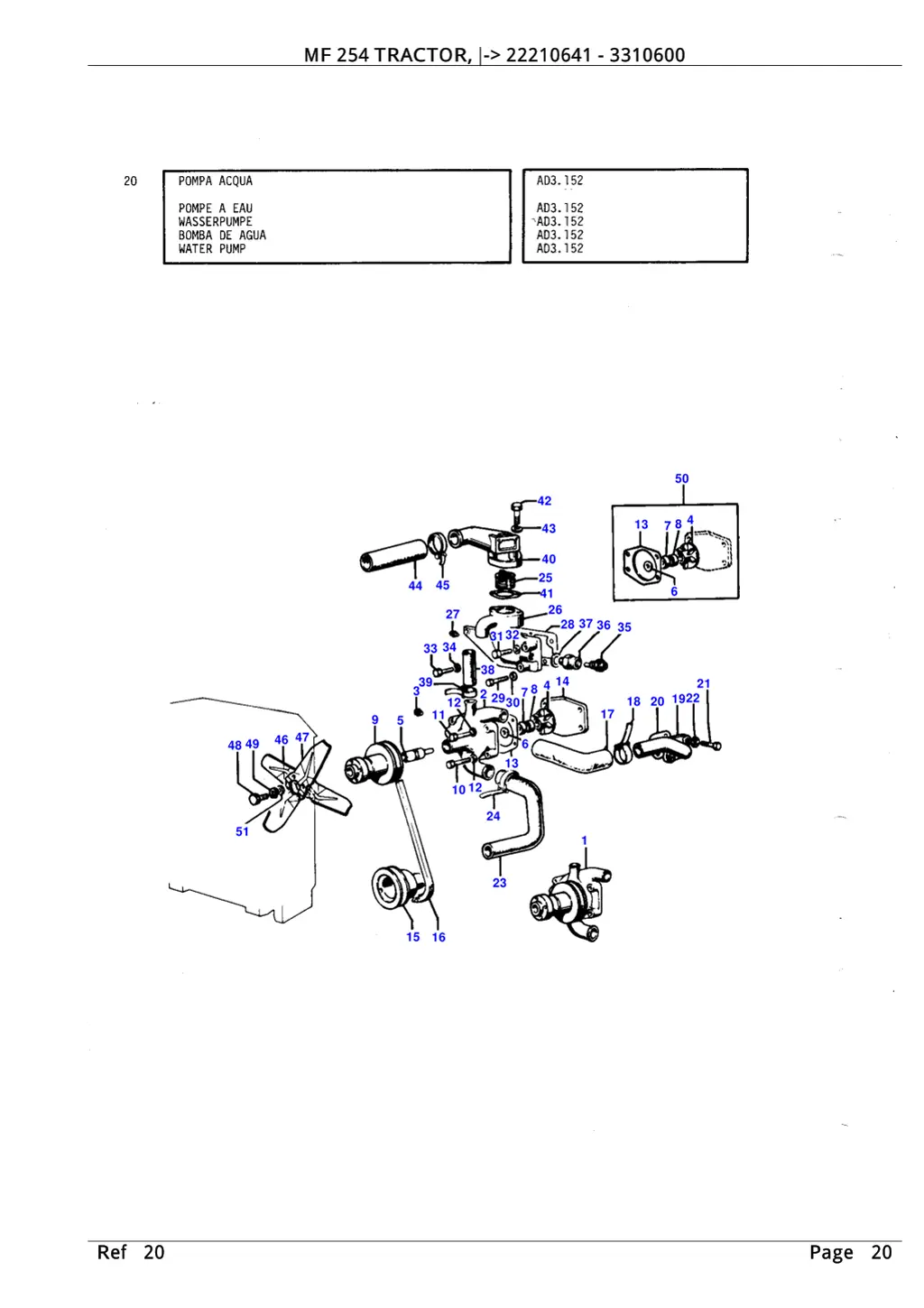 mf 254 tractor 22210641 3310600 mf 254 tractor 6