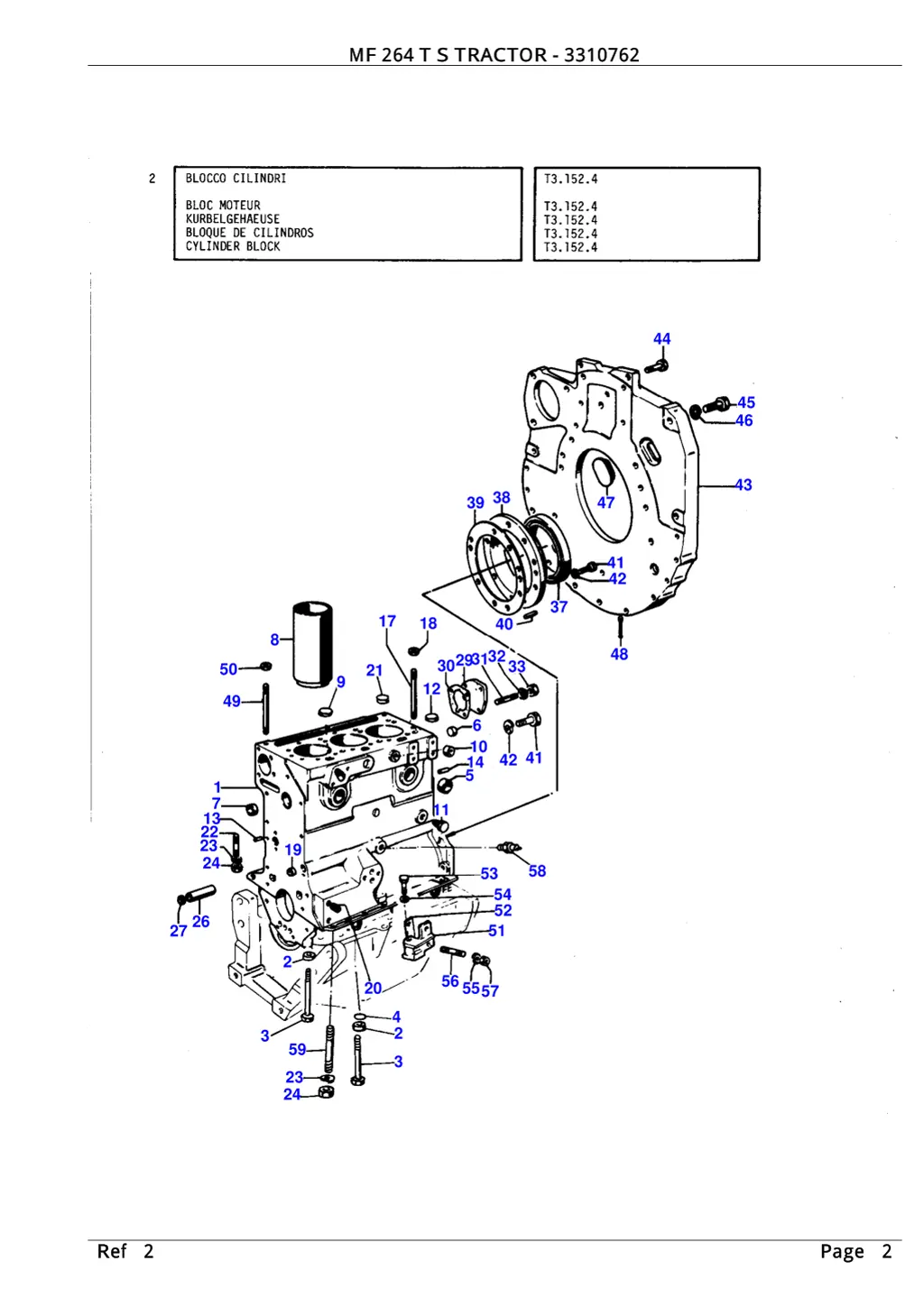 mf 264 t s tractor 3310762 mf 264 t s tractor