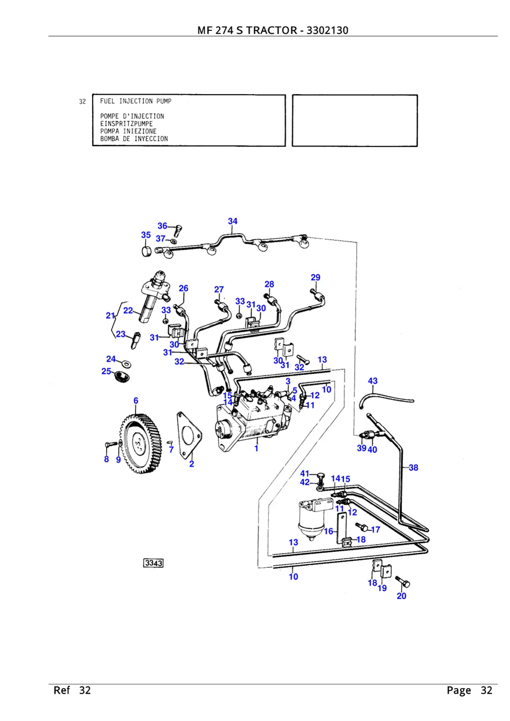 mf 274 s tractor 3302130 mf 274 s tractor 3302130 7