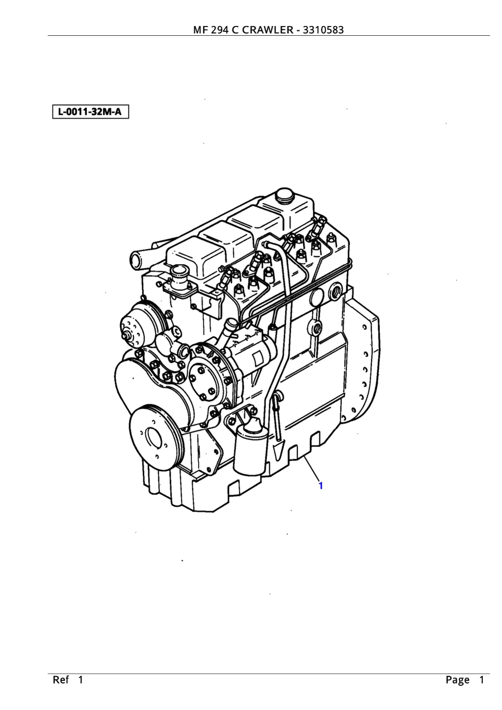 mf 294 c crawler 3310583 mf 294 c crawler 3310583