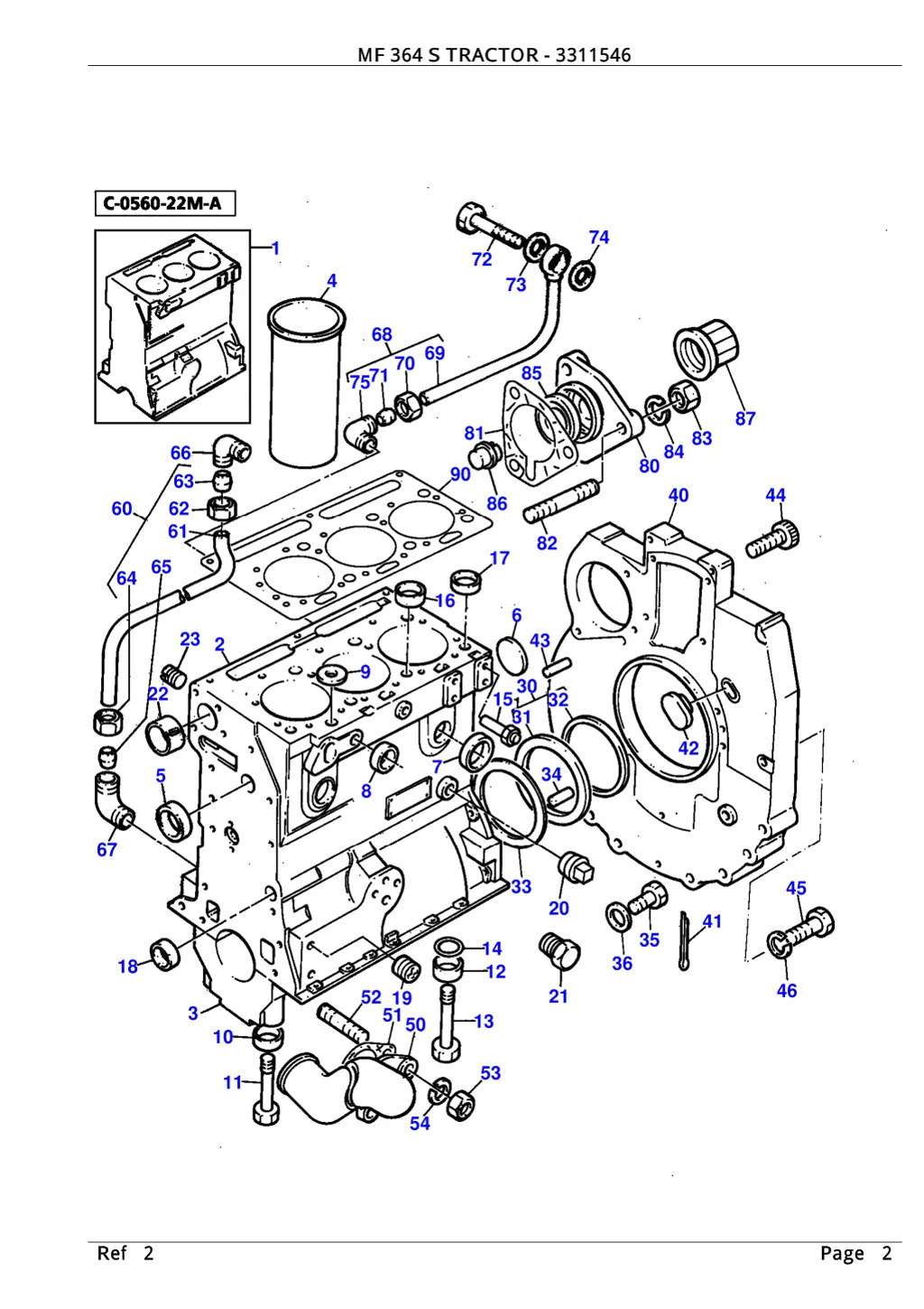 mf 364 s tractor 3311546 mf 364 s tractor 3311546 1