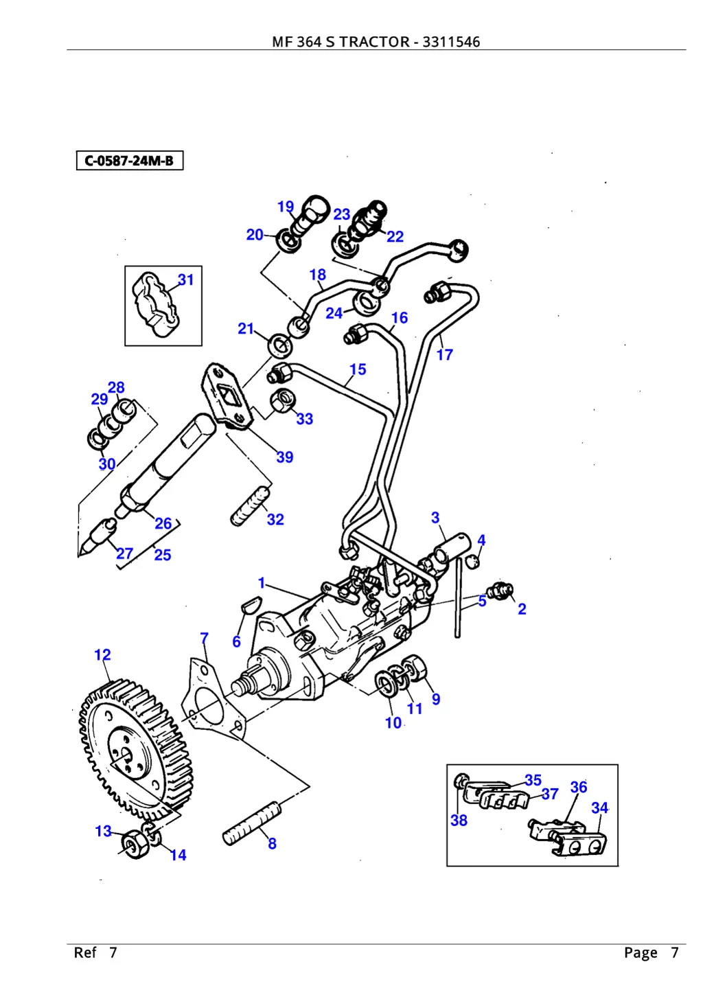 mf 364 s tractor 3311546 mf 364 s tractor 3311546 6